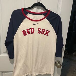 Nike Tee with Red Sox logo - size L